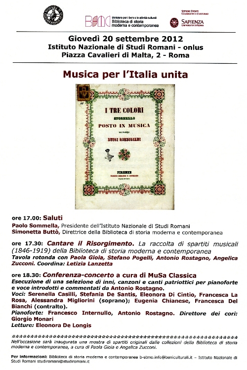 musica per l’Italia