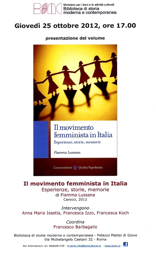 il movimento femminista in italia
